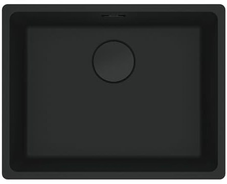 Franke Maris MRG 110-52 Black Matt Collection 125.0683.233 - Fregadero de granito