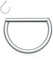 Silber Septum Schmuck 16G Septum Clicker Ring Gerader Stab Nasenring Daith Ohrringe Chirurgenstahl Halbkreis Rook Conch Helix Hoop Earring Higned Segment Tragus Cartilage Conch Piercing Schmuck 8mm