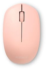 Nilox NXMOWI4014, Mouse Wireless Ottico con Sensore Ottico Alta Precisione 1000 DPI e 3 Pulsanti, Wireless Mouse con Distanza Operativa 10m, Compatibile con Windows/Linux/Mac, Rosa