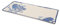 Keyhomestore - Bandeja rectangular con decoración de pulpo azul, fabricada en cerámica pintada a mano, longitud 36 cm, ideal para servir aperitivos y alimentos