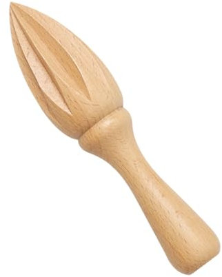 YOUNAFEN Exprimidor manual de cítricos de madera, exprimidor de limón para cocina, exprimidor de zumo de naranja, exprimidor de mano de limón