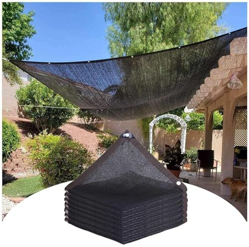 Winddichtes Sonnensegel, 70 % Sonnenschutz, für Hof, Garten, Pflanzen, Outdoor, Schatten, Stoffnetz