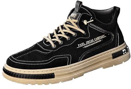 SRTUMEY Zapatos Deportivos Primavera y Verano para Hombre, Plana, Malla Ligera, Transpirable, sin Cordones, cómodos, de Color sólido, Simples Características: Mens Running Trainers