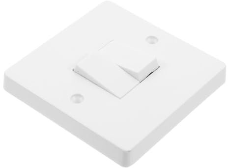 OKUMEYR Interruttore Della Luce Bipolare 13a Interruttore A Bilanciere Doppio Senza Sforzo Per Apparecchio Di Illuminazione A Parete