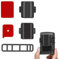 EIHI Support telepeage,1 Supports Badge Télépéage Autoroute Q-Free N11144 pour Pare-Brise, avec Adhésif, Format Q-Free N11144，Compatible avec presque tous les modèles