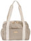 BEABA, Sac à Langer pour Bébé, Multiples Compartiments, 10 poches, Glissière trolley-valises, Bandoulière, Pochette isotherme, Matelas à Langer, Déperlant, Contenance 16L, Sac Paris, Terre d'argile