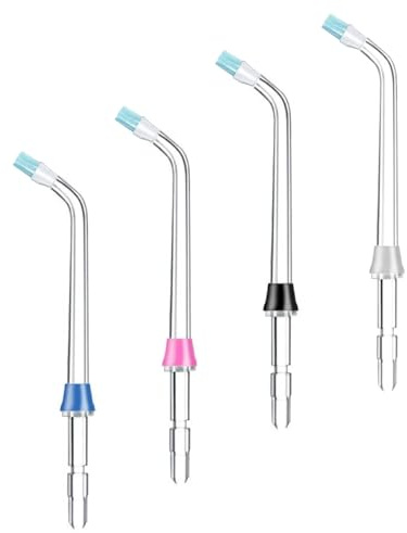 Flewdart 4pcs aufsätze Ersatzspitzen für waterpik, düse ersatzdüsen für Wf02/03ec​​ ​​Wp-100/108/112/250ec​​ ​​Wp-450/462/560/562ec​​ ​​Wp-563/565/660/662ec​​ ​​Wp-670/672/676/861ec​​