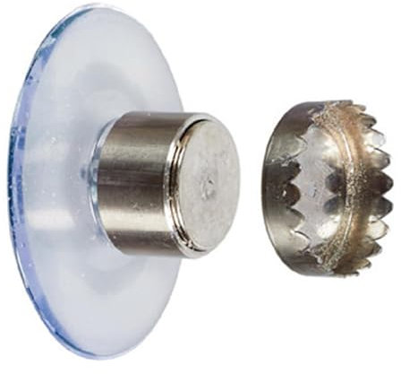 Salvasapone Magnetico, Portasapone Magnetico Da Parete | Supporto Per Sapone Con Calamita, Appendisapone Senza Fori, Accessorio Per Bagno A Ventosa, Portasapone Adesivo Con Fissaggio Rapid