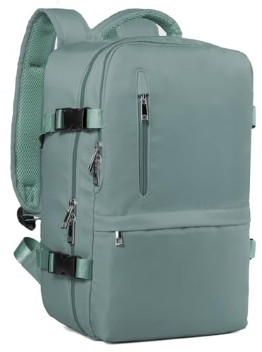 Hayayu für Ryanair Handgepäck 45x36x20 Rucksack Flugzeug Reiserucksack | Klein Handgepäck Rucksack Flugzeug Reiserucksack mit Laptopfach Diebstahlsicherer Tasche für Weekender Kurze Tirp