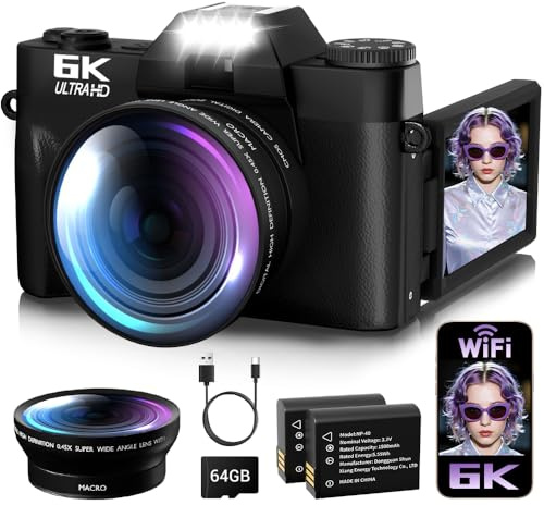6k Digital Camera (Black)