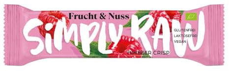 Simply Raw Frucht & Nuss Himbeer Crisp, 40g