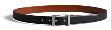 Ted Baker London Herren KARMER Reversible Leather Belt, Black, 36