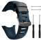ANBEST TPU Ersatzbänder Kompatibel mit Suunto Core Armband, TPU Sportarmband Erstatzband Uhrenarmband für Suunto Core (Stein)