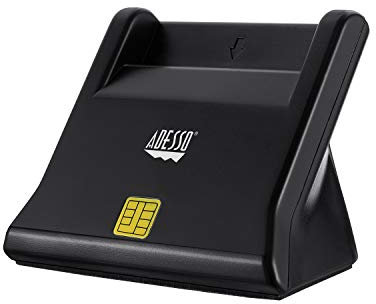 Adesso SCR-300 Desktop Smart ID Lector de tarjetas de crédito