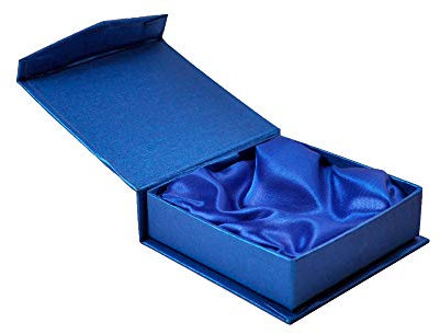 Henecka • Blaue Box für Medaillen (für Ø 50 mm)