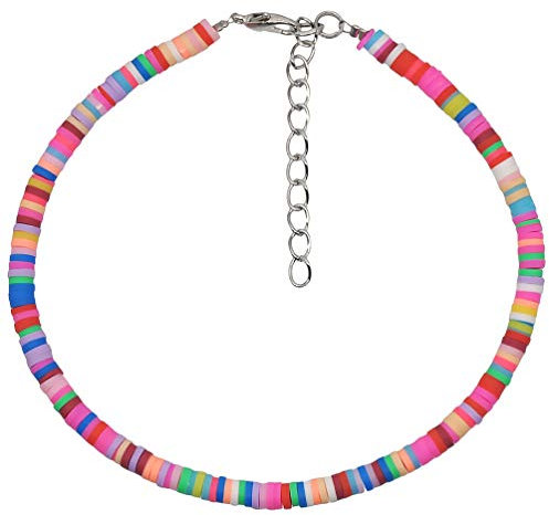 Holibanna Perlen Fußkettchen Armband Böhmischen Fuß Fußkettchen Bunte Perlen Geschichtete Fußkettchen Sommer Strand Schmuck für Frauen Mädchen