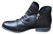 Stivali Donna Moda Casual Retro Tinta Unita Scarpe Corte con Cerniera alla Caviglia (40,Nero)