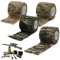 EPROICKS Camo Tape, Outdoor Tarnband, Selbstklebende Tarnung Band, Multifunktionales Stealth Camouflage Klebeband, Vliesstoff für Taschenlampe, Teleskop, Fahrrad, Jagd, Militär, Kamera