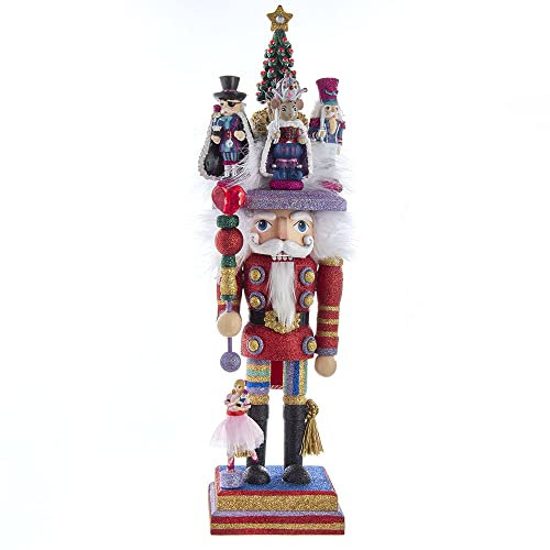 Kurt Adler Hollywood Nutcrackers Suite HA0610 Nussknacker, 45,7 cm, Mehrfarbig
