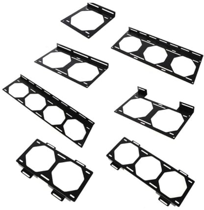 MMLFX 1 stück Lüfterhalter Lüfterhalterung 240 Kühlerhalterung Halterung Wasserkühler for 12/14 cm Lüfterhalter Externe Computerkasten Kühlkörper Gadget Zubehör (Size : 01)