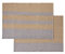 Blomus Geschirrtücher 2er Set -GANO- Handtücher aus 100% Baumwolle 50x70cm (Indian Tan/Tradewinds)