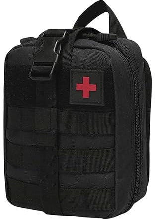 YJZQ Erste Hilfe Tasche Leer Outdoor Notfalltasche Medizinische Tasche Taktische Gürteltasche Multifunktional Bauchtasche fürOutdoor,Camping,Bergsteigen,Wandern,Jagd,Klettern(nur Tasche)