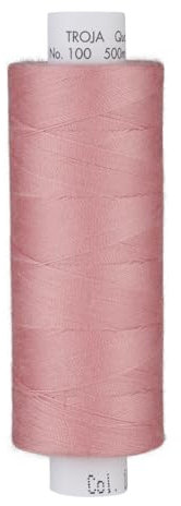 Nähgarn Nähmaschine AMANN TROJA Nähfaden Allesnäher Universal 500 cm rosa