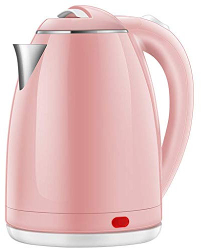 RBUDSPOLF Portable Electric Kettle Kettle Household Automatic Power off Kettle Insulation Stainless Steel Water Heater Dormitory Large Capacity 2.0L Electric Kettle/Pink
