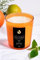 Mois Candle Große Dekorative Glas-Kerze - Bergamot-Duft, 440 g, Erfrischender und Beruhigender Duft, Lange Brenndauer, Ideal für Wohnkultur