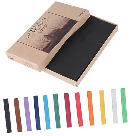 IWOWHERO 12stücke Ölpastell Kreiden Pastellfarben Chunky Wachsmalstifte Für Zeichnen Graffiti Und Kreative Bastelprojekte Farben