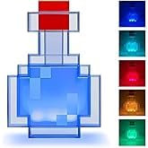 Mineup Zaubertrank Flasche Licht, LED Nachtlicht Mit 8 Farbe, Sehr Realistische Zaubertrankflasche Mit LED-Leuchten, Zaubertrank Fläschchen Licht Für Schlafzimmer, Schreibtisch, Spielzimmer