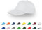 pubblienne 10 Cappellini Personalizzati Logo, Immagine e Testo - Cappello 100% Cotone - Cappello Uomo e Donna Visiera Baseball - Stampa Foto, Gadget Personalizzabili (IT, Testo, Taglia Unica, Bianco)