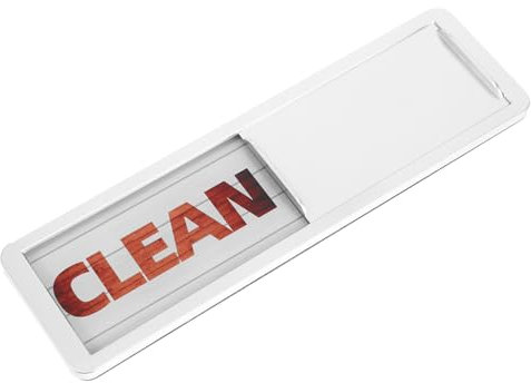 NUOBESTY Clean Dirty Dishwasher Sign Durable Kitchen Indicator Easy Install Sign Flexible Use for Dishwashers Home Essentials