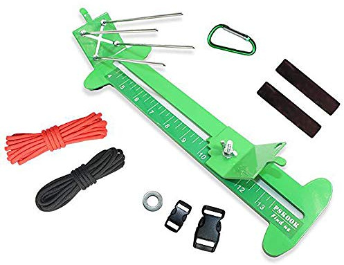 Metal Braided Frame Bracelets Weaver Parachute Cord Monkey Fist Knitting Tool Kit Paracord Jig DIY Machine Weaving Platform for Sports Small Gifts Decorations