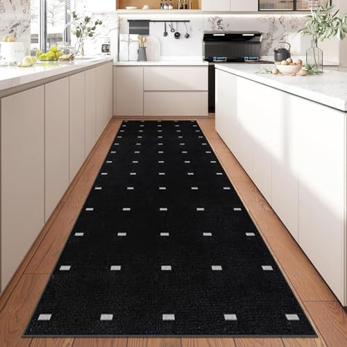 CXUEHNL Teppich Läufer Flur Langer Waschbar rutschfest Teppich Küche Multifunktionale Teppichläufe 120 x 240 cm Küchenteppich für vor dem Waschbecken Fußmatten für den Innenbereich
