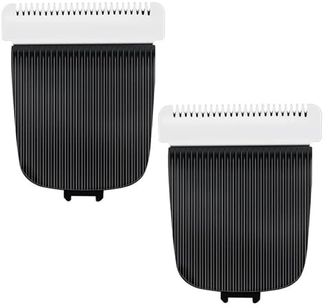 Compatible For Manscaped, The Lawn Mower 4.0 3.0 2.0 Electric Hair Trimmer Clipper Blades Fit Replacement Blade(2pcs)