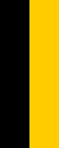 magFlags Flagge: Baden-Württemberg | Hochformat Fahne | 3.5m² | 300x120cm » Fahne 100% Made in Germany