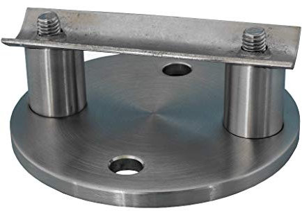 Ancoraggio da parete per angolo esterno, montaggio laterale, adatto a 30 mm di distanza dalla parete