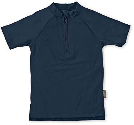 Sterntaler Unisex Baby Kurzarm-schwimmshirt Rash Guard Shirt, Marine, 74-80 EU