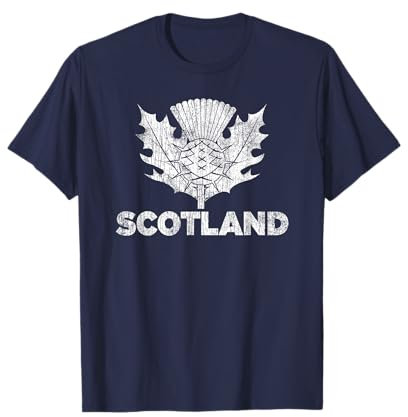 Vintage Scotland Rugby Shirt - Scottish Rugby Football Top T-Shirt