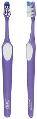 TEPE Nova Medium, Zahnbürste für Jugendliche und Erwachsene, mit ergonomischem und rutschfestem Griff