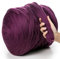 MeriWoolArt® 100% XXL Merino Wolle Garn 4-5cm Dicke Wolle Garn, Filzwolle Trockenfilzen Nassfilzen, DIY Wolle Garn Decke, Decke Baby Wolle, Arm Stricken Decke Garn Lila, 1Kg