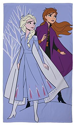 Disney Home Frozen 2 Sisters Strandtuch 70X120 cm