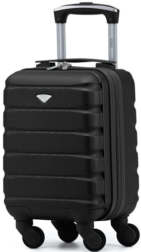 Flight Knight Leichte 4-Rad-abs-hartschalenkoffer Handgepack, Zugelassen Fur Uber 100 Fluggesellschaften, Einschließlich British Airways, Easyjet Und Maximale Große Fur Ryanair 40x20x25cm