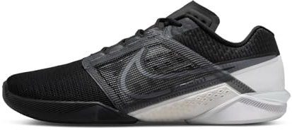 Nike Zoom Metcon Turbo 2 Trainers, Black MTLC Cool Grey White Anthracite, 40 EU