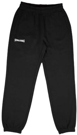 Spalding Flow Long Jogginghose Herren schwarz/weiß, XL