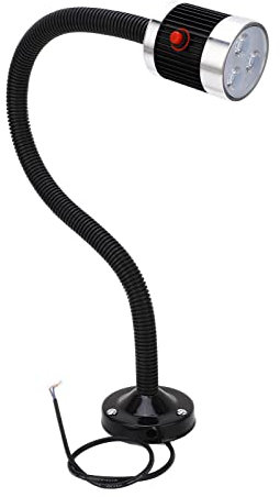 Tyenaza Schwanenhalsleuchte, LED-Arbeitsleuchte, Schwanenhals-Taschenlampe Mit Magnetfuß, Verstellbare Zoombare Grillleuchte Für Werkbank, Autoreparatur, Inspektion(3W)