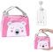 Rakiuty Bolsa Térmica Almuerzo Niños,Bolsa Almuerzo (Rosa)