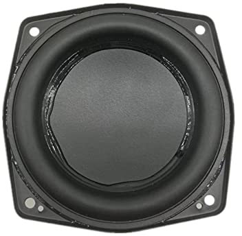Ranuw 4 Pollice Woofer Subwoofer Speaker Unit HIFI 4/8 Ohm 40W Fibra di vetro Tessuto Bacino Basso Profondo Loudspeaekr Magnetico 1PC Altoparlante Subwoofer