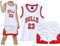 Qkydky Kinder Basketball Trikot Set - Atmungsaktiv, Leicht & Langlebig - Perfekt für Training & Spiele - Verschiedene Größen & Farben - Ideal für Jungen & Mädchen(Weiß,XXL,für 11-14 Jahr)